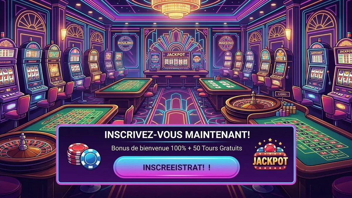 Inscription avec bonus